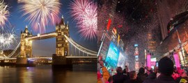 ¿Cómo celebran la Nochevieja en las grandes capitales del mundo?