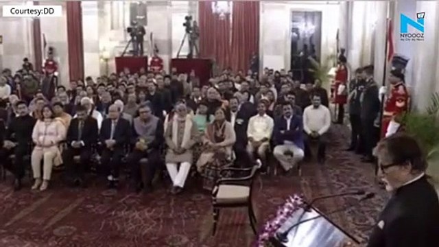 Amitabh Bachchan speech after receiving Dadasaheb Phalke Award