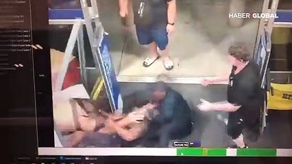 Hırsızı pişman eden kadın çalışan kamerada