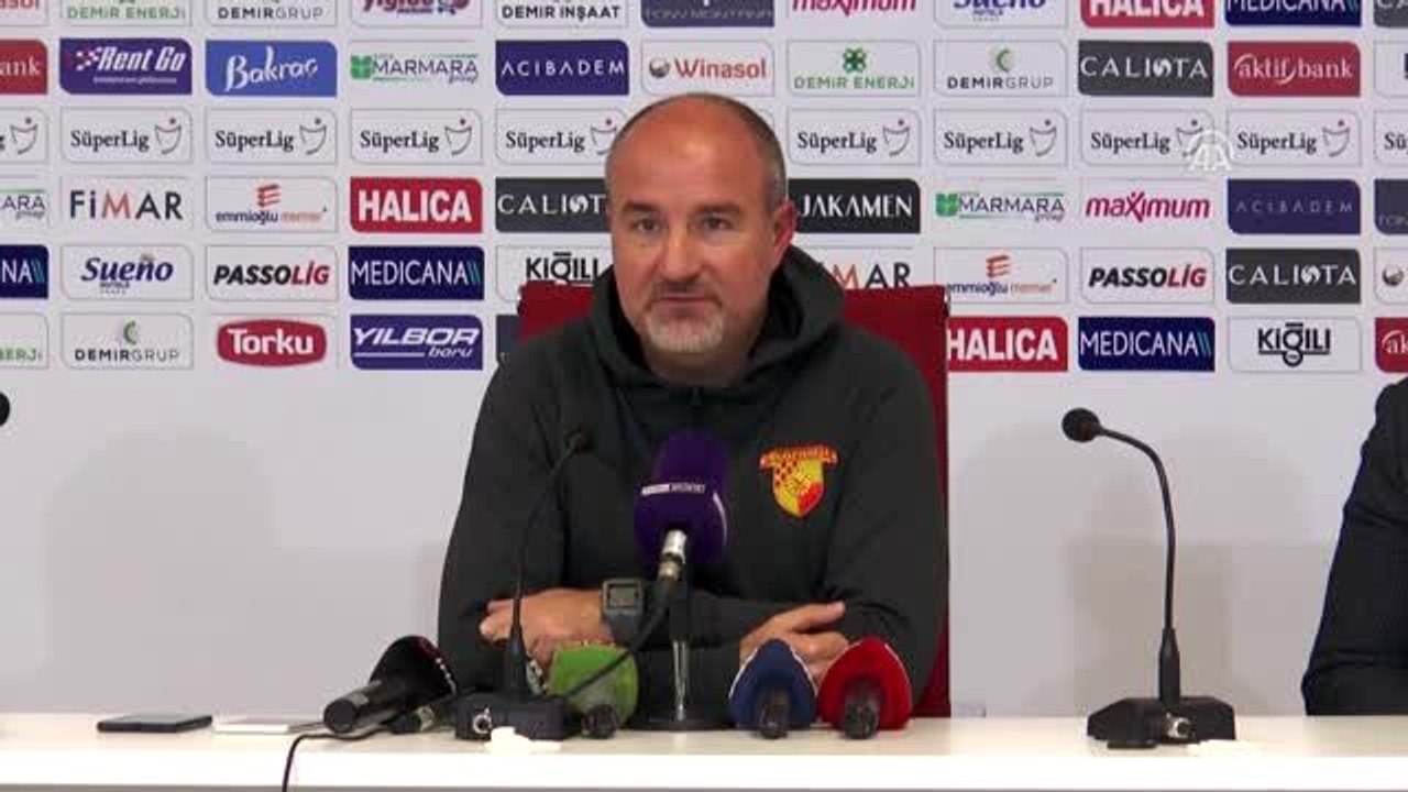 Demir Grup Sivasspor-Göztepe maçının ardından - Rıza Çalımbay - Ersan Parlatan