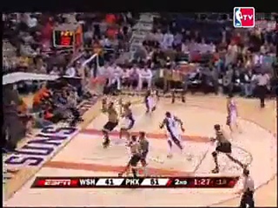 Amare Stoudemire Block on 2 time Andray Blatche