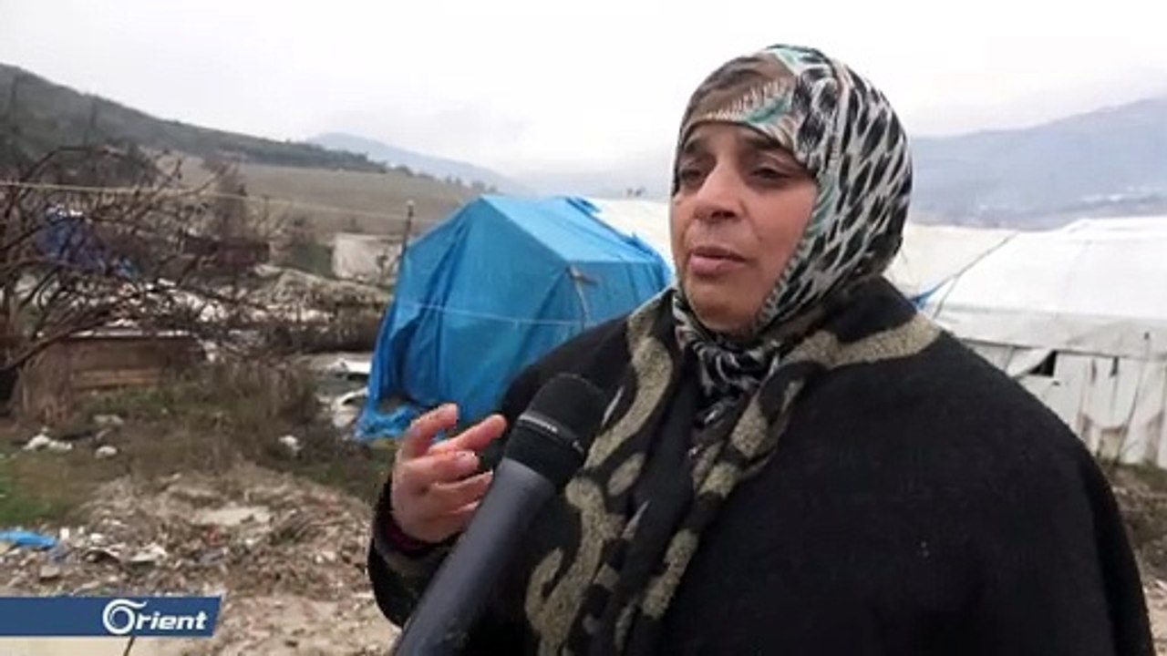 معاناة النازحين في مخيمات خربة الجوز مع تزايد ه...