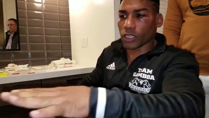Clickcubanos  Exclusiva_ Yuriorkis Gamboa explica lo sucedido ante Gervonta Davis