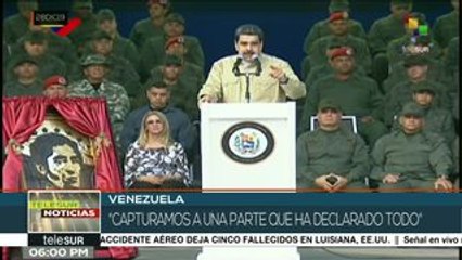 Maduro acusa a Voluntad Popular de plan para atacar a militares