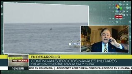 Lajos Szásdi: maniobras navales muestran respaldo a Irán