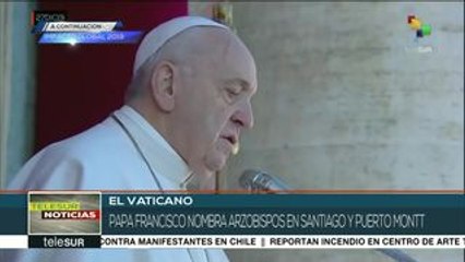 Confirman a Monseñor Celestino Aós como Arzobispo de Chile