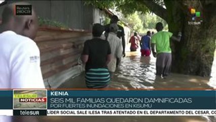 Kenia: al menos seis mil familias, damnificadas por inundaciones