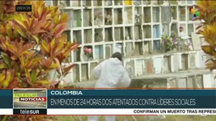 Colombia: asesinan a familiares del líder social Fabio Montero