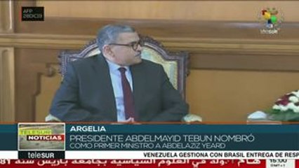 Argelia: presidente nombra a Abdelaziz Yeard como primer ministro
