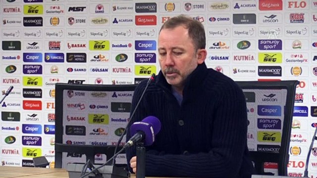 Gaziantep Futbol Kulübü-BtcTurk Yeni Malatyaspor maçının ardından - Sergen Yalçın - GAZİANTEP