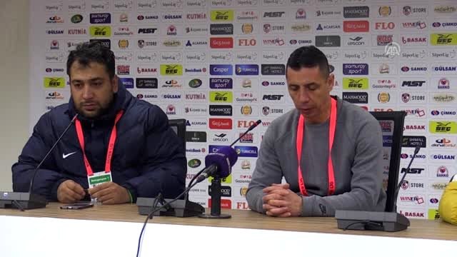 Gaziantep Futbol Kulübü-BtcTurk Yeni Malatyaspor maçının ardından - Gabriel Margarit