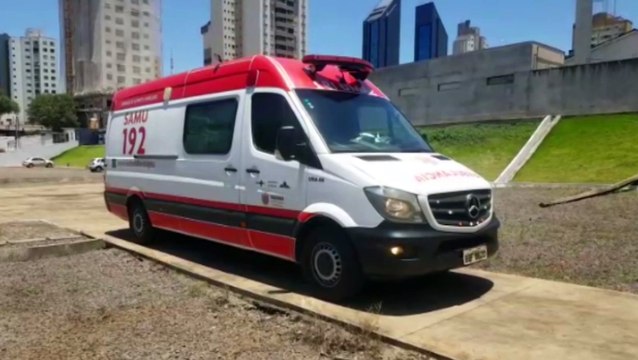 Idoso com insuficiência respiratória é trazido de helicóptero de Nova Aurora a Cascavel