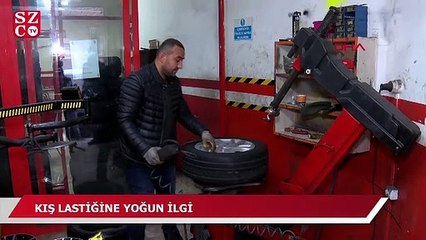 Kış lastiğine ilgi arttı!