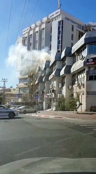 שריפה במרכז מור באילת