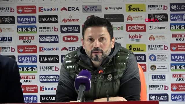 Spor aytemiz alanyaspor - ittifak holding konyaspor maçının ardından