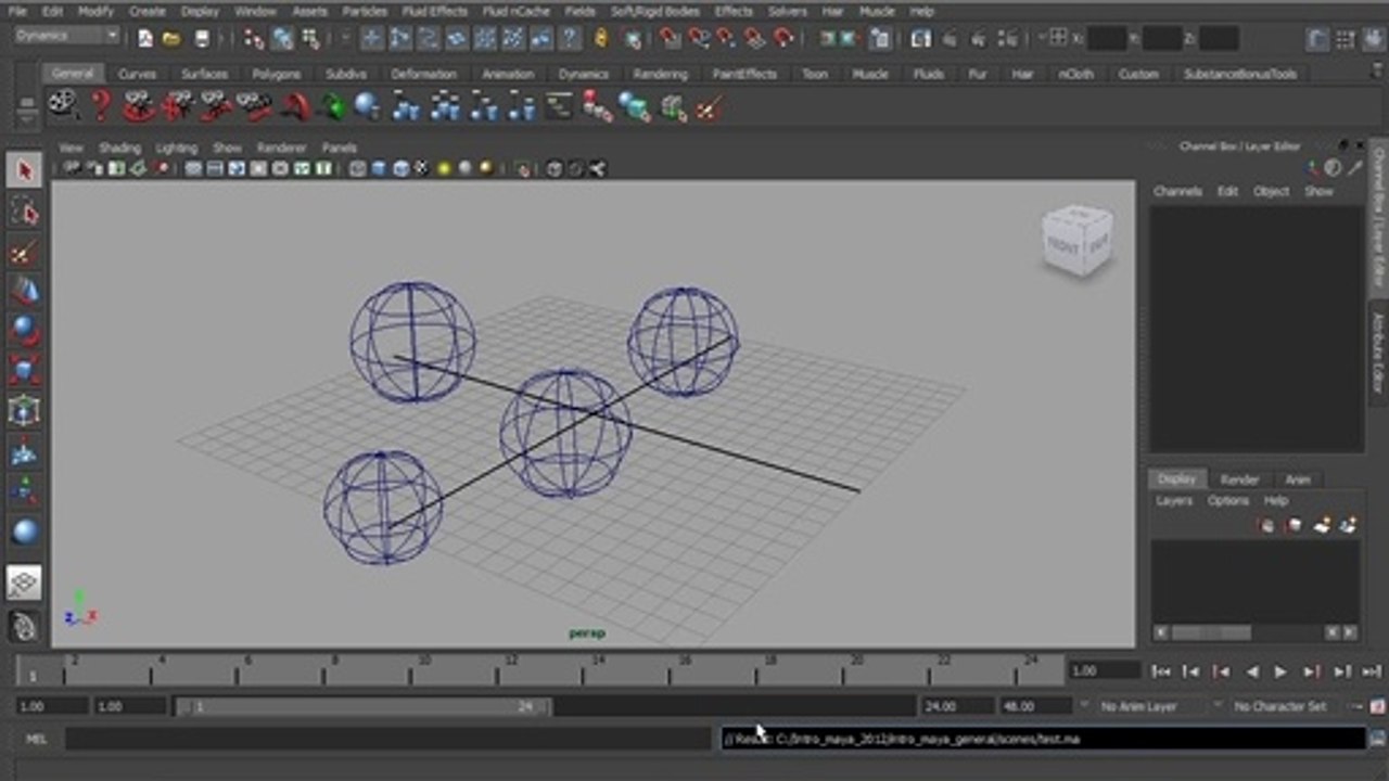 Autodesk Maya Animasyon Yapımı Bölüm-5 Dosyayı Kaydetme
