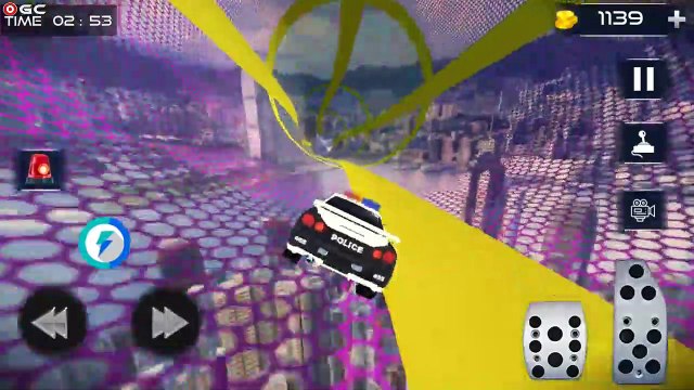 Police Car 3d Simulator Drift Mania Extreme Stunts - Android GamePlay