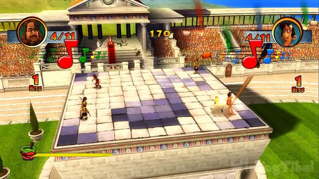Asterix at the Olympic Games Walkthrough Part 11 (X360, Wii, PS2) 100% Olympic Trials