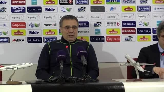 Çaykur Rizespor-Fenerbahçe maçının ardından - Ersun Yanal