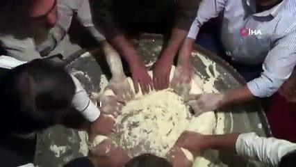 Bu helva sadece kış mevsiminde yapılıyor