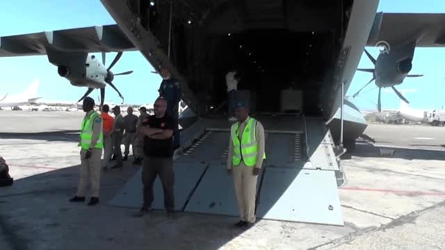 Somali'deki terör saldırısı - 2 Türk'ün cenazesi ile yaralananları Türkiye'ye götüren uçak (2)