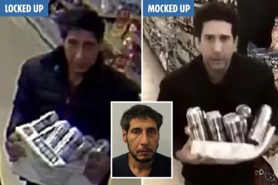 Pillan a uno de los actores de Friends 'robando' unas cervezas, ¿o, no?