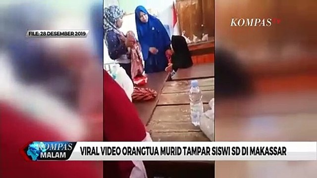 Viral Orangtua Murid Tampar Anak SD Saat Ambil Rapor