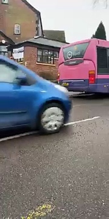 Bus catches fire in Sheffield