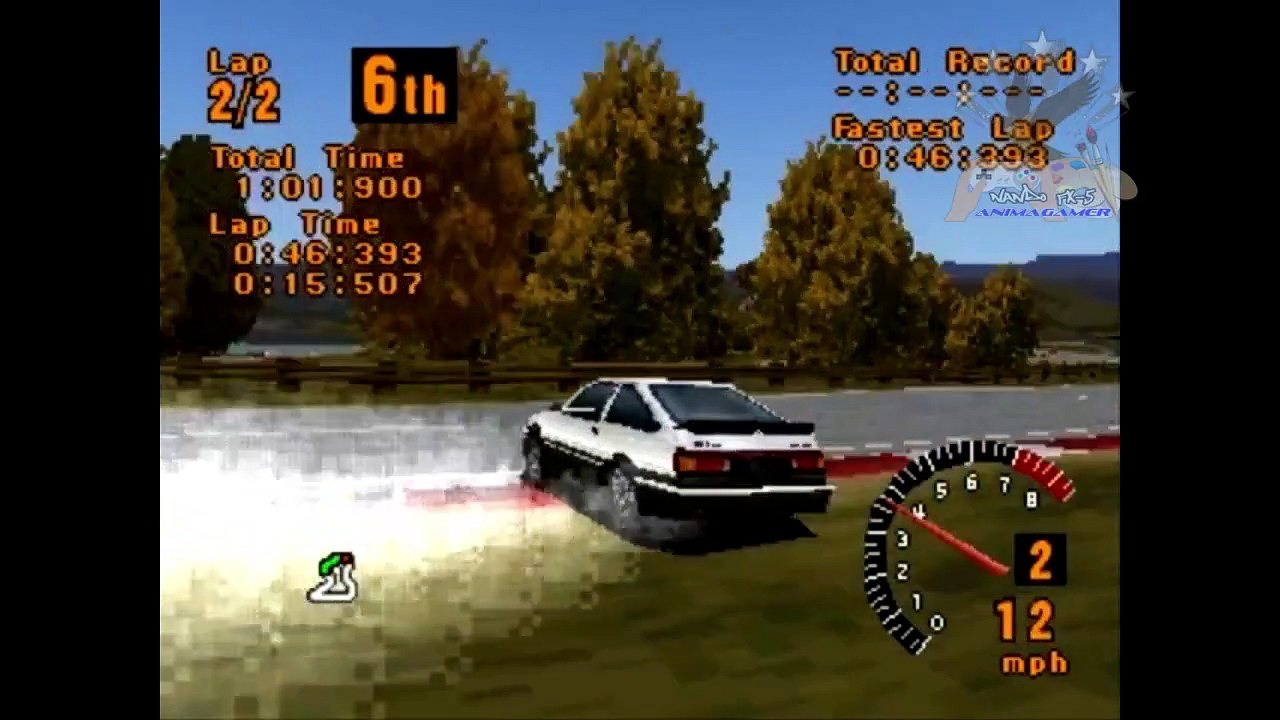 #Gameplay Gran Turismo (PSX) #9 - Comprei o carro do Takumi Fujiwara do Initial D_