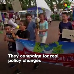 10-year-old Colombian Boy Fights Climate Change