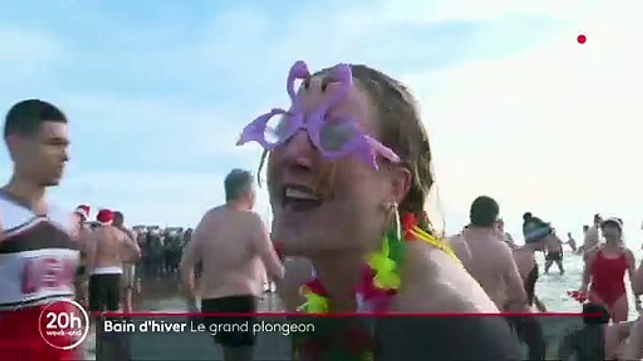 Bain d'hiver : grand plongeon pour les courageux