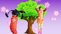 Bing balla l'albero piantato in mezzo al prato | Canzoncina per bambini
