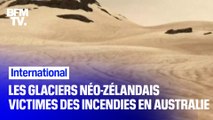 Les glaciers de Nouvelle-Zélande recouverts de cendre à cause des incendies en Australie