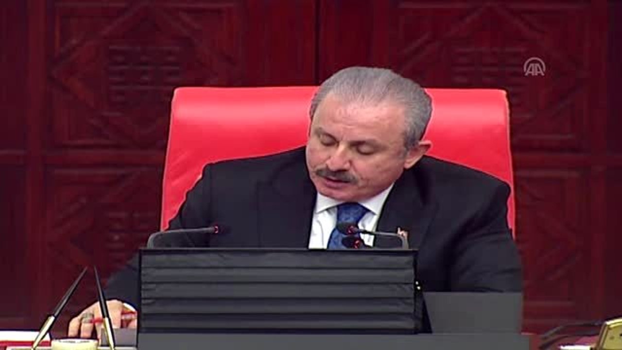 "Libya tezkeresi" TBMM Genel Kurulunda - TBMM Milli Savunma Komisyonu Başkanı Yılmaz (1)