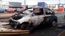 Car arson attacks in Grangetown, Sunderland