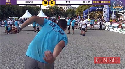 32ème ROBINEAU vs ATTAL International à pétanque de Bastia août 2019