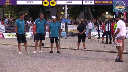 Finale LACROIX vs LUCCHESI : International à pétanque de Bastia 2019