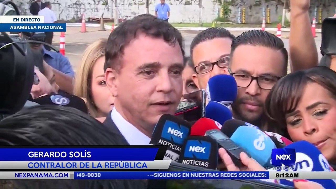 Declaraciones de Gerardo Solís, Contralor de la...