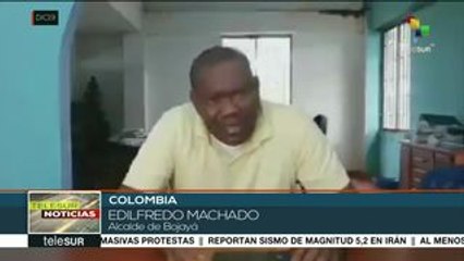 Colombia: alcalde de Bojayá advirtió sobre presencia de paramilitares