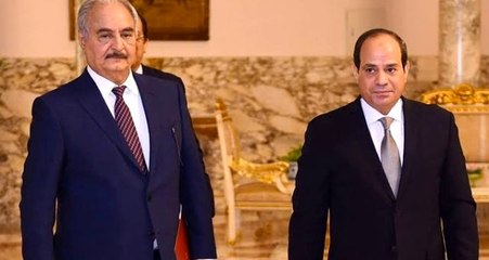 Hafter'in "Türk askerini sınırınızda bulacaksınız" diyerek Sisi'den destek istediği iddia edildi