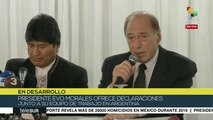 Asesores de Evo Morales: en Bolivia hay un Estado de No Derecho