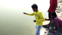 Fish Hunting | Hyderabad Village Fishing | Rahu 3Kg | Madhava Reddy Dam Fishing | Nalgonda Fishing