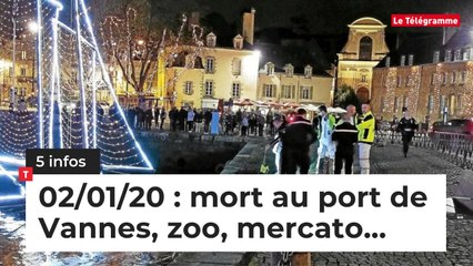 Download Video: Mort au port de Vannes, zoo, mercato... 5 infos du 2 janvier