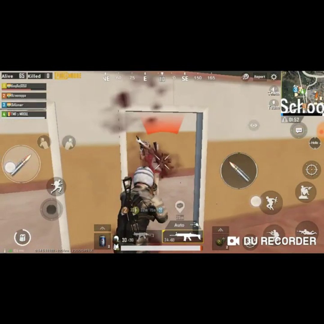 PUBG Conqueror at School 13 kills! Dynamo Record Broker...