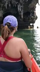 "Troles parecidos a los ewoks" realizan un extraño ritual en esta playa tailandesa