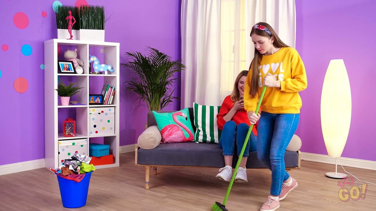 BEST PRANKS AND FUNNY TRICKS -- Funniest DIY Tricks on Friends and Family by 123 GO!