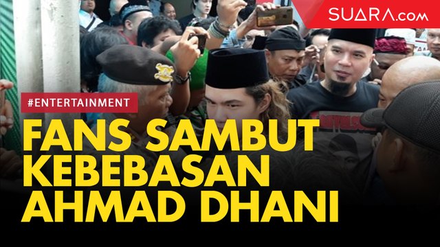 Meriah, Perayaan Fans Ahmad Dhani setelah Bebas