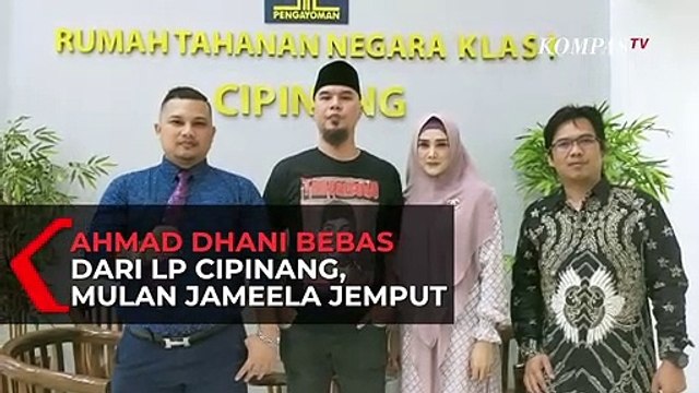 Ahmad Dhani Bebas dari LP Cipinang, Dijemput Mulan Jameela