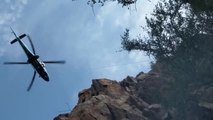Raw video of hiker being rescued off Piestewa Peak