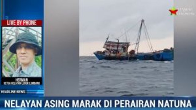 Nelayan Asing Kembali Marak di Perairan Natuna